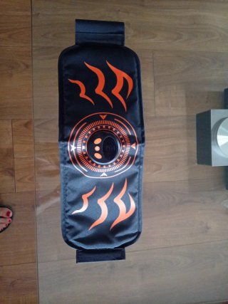 Electroestimulador EMS Negro Naranja