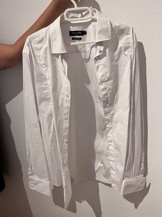 Camisa blanca slim fit formul@ joven Talla L