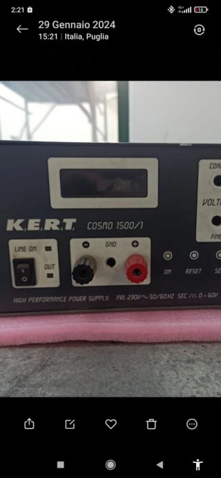 Alimentatore KERT COSMO 1500/1