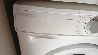 Lavadora Blanca Frontal