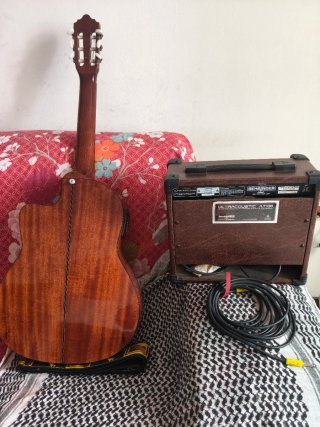 Guitarra, Amplificador, Cable y Correa
