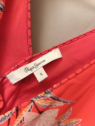 Vestido largo estampado Pepe Jeans