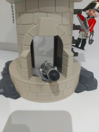 Faro y Barca Pirata Playmobil