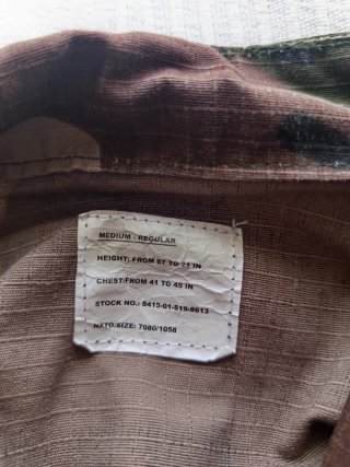 Uniforme Woodland Talla M Marca Teesar
