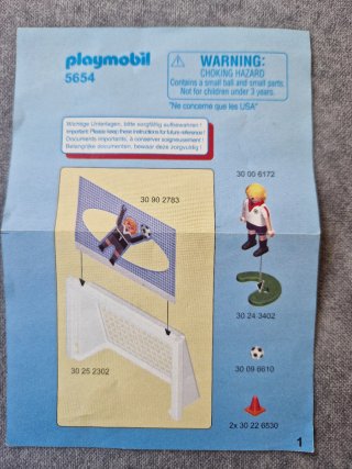 Playmobil 6858 - Juego de portería
