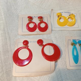 Lotto Orecchini Vintage Multicolore