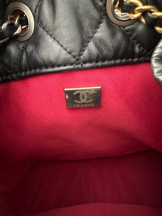 Zaino Chanel Nero in Pelle Trapuntata