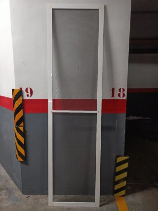 Mosquitera aluminio ventana 209x56 cm