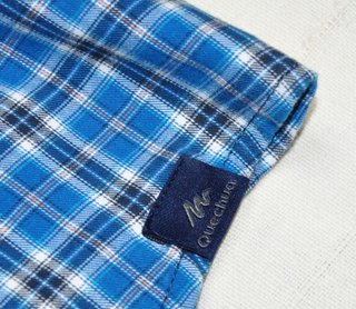 Camisa Quechua XXL Cuadros Azul