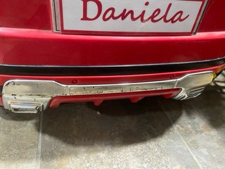 Coche eléctrico infantil a batería rojo