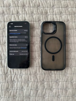 iPhone 15 Verde - Batería 100%