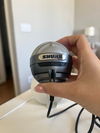 Micrófono Shure MV5 USB con soporte