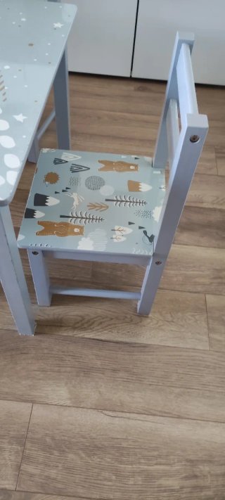 Mesa y Sillas Niños Bosque