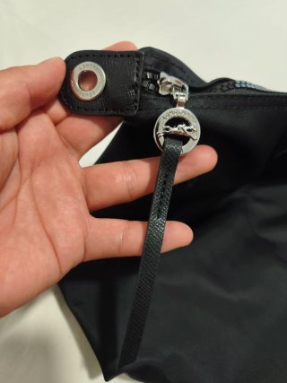Bolso Longchamp Negro Mano y Hombro