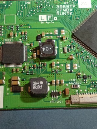 Placa T-CON LG 32LG3000 3969TP Sharp CPWBX