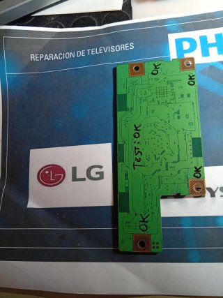 Placa T-CON LG 32LG3000 3969TP Sharp CPWBX