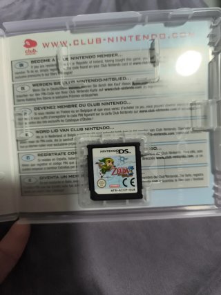 Zelda Phantom Hourglass Nintendo DS