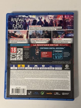 Watch Dogs Legion PS4 Resistance Edition