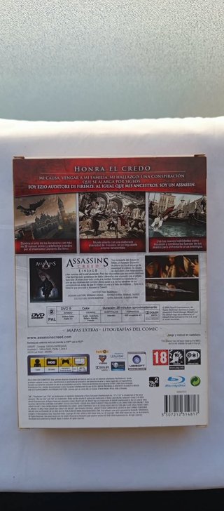 Assassin's Creed II PS3 Edición Especial + Lineage