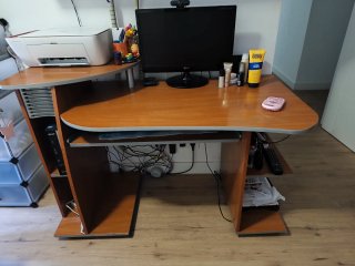 Mesa escritorio madera .l