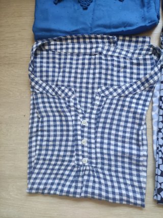 Lote 6 blusas verano y vaquero