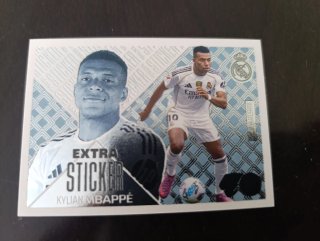 Cromo Mbappé Plata Extra Sticker Liga Este 2026/27