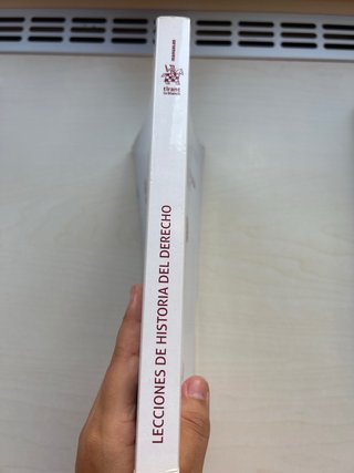 Lecciones de historia del derecho