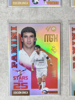 Set Real Madrid Megacracks Stars 25 Panini