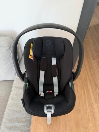 Cybex Cloud T Plus Negro (0 hasta 13kg ó 45-87 cm)