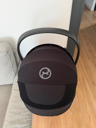 Cybex Cloud T Plus Negro (0 hasta 13kg ó 45-87 cm)