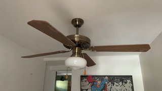 Ventilador de techo con luz