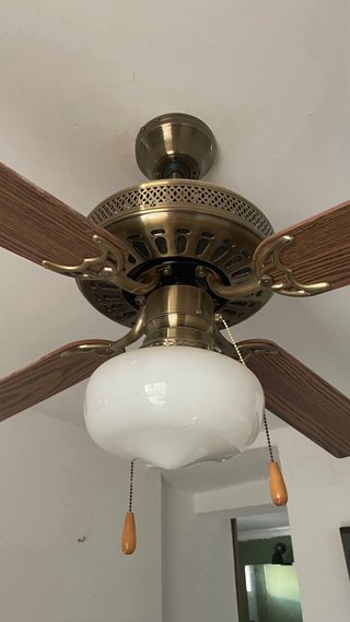Ventilador de techo con luz