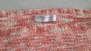 Jersey calado rosa talla M