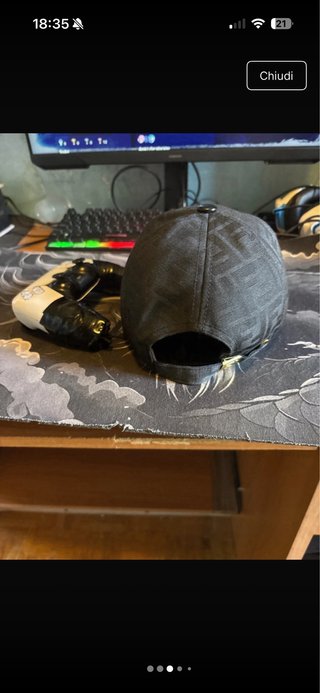 Cappello Fendi Nero alta qualità
