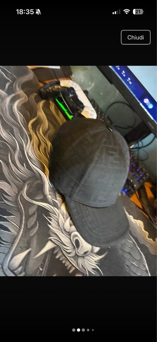 Cappello Fendi Nero alta qualità
