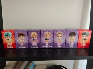 Colección TinyTAN Chibi Figuras (7 Unidades)
