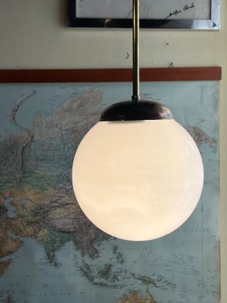 Lampada sospensione Art Decò anni '40