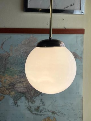 Lampada sospensione Art Decò anni '40