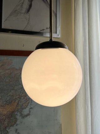 Lampada sospensione Art Decò anni '40