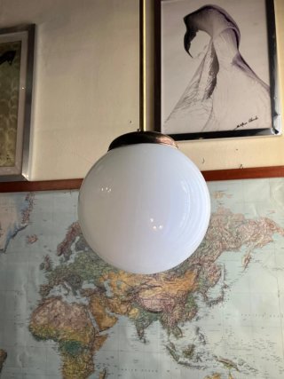 Lampada sospensione Art Decò anni '40