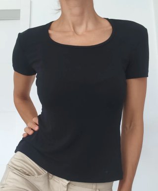 Camiseta Versace Jeans Couture Negra Jeroglíficos