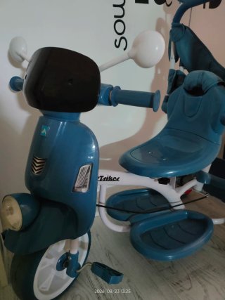 Triciclo Bebé Moto GO Trikes Azul