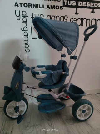 Triciclo Bebé Moto GO Trikes Azul