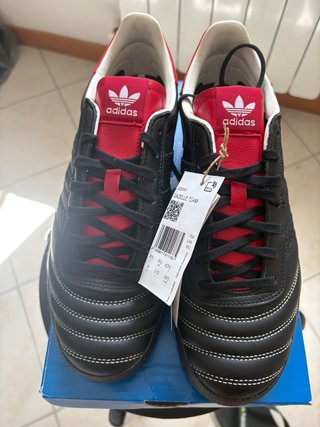 Adidas Gazelle Team Nere/Rosse 42⅔ UK 8½ / US 9