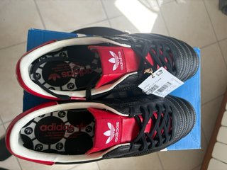 Adidas Gazelle Team Nere/Rosse 42⅔ UK 8½ / US 9