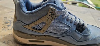 Zapatillas Jordan 4 Azul/Gris