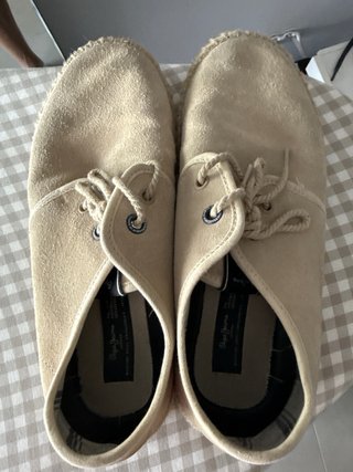 Zapatos Pee Jeans Beige
