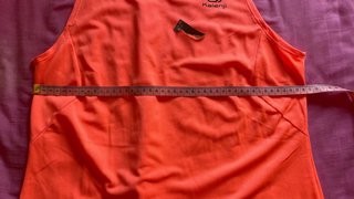 Camiseta Tirantes Running Kalenji Naranja