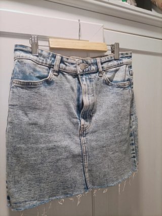 Falda vaquera Bershka