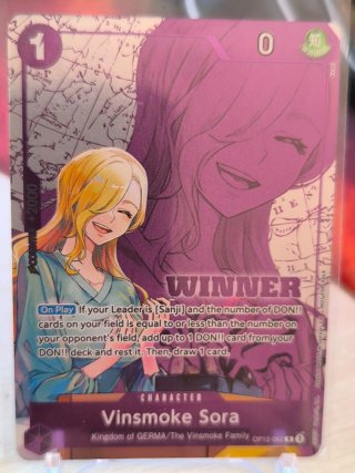 Carta Vinsmoke Sora OP12-062